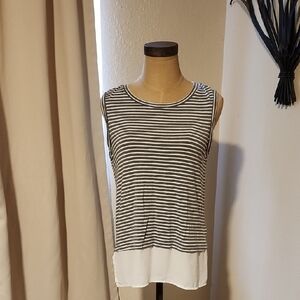 Striped Sleeveless Top